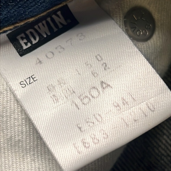 Premium Edwin Jean Shorts.   Edwin Denim cutoffs. Size XS - Picture 11 of 11